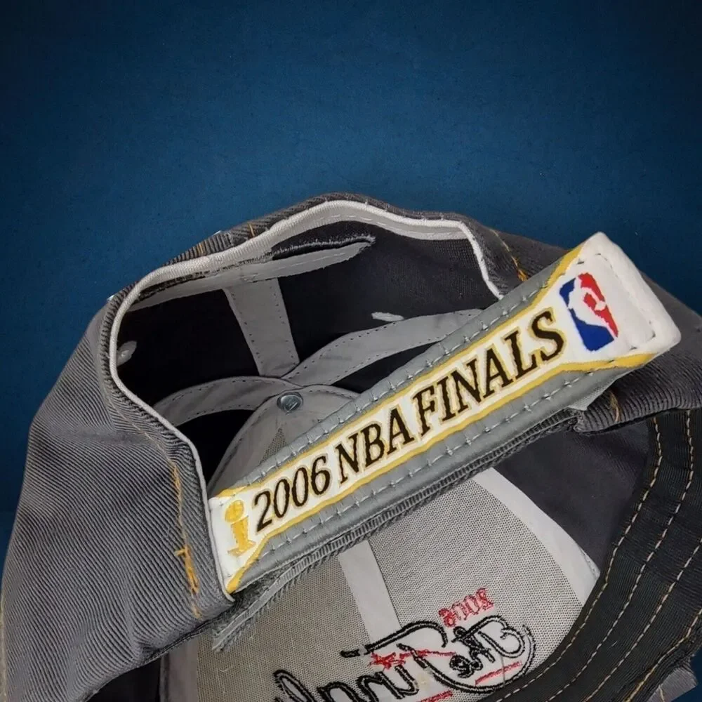 Reebok 2006 NBA Finals Miami Heat Dallas Mavericks Ball Cap Golf Hat Adjustable